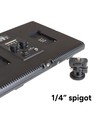 200W LED-lichtpaneel voor foto en video - Incl. Barndoors, instelbare CCT en 8 effecten