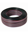 100m RGBW Kabel - 5x0,35mm², 12V-24V, voor LED strip