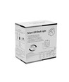10 stuks grondspots met timer/sensor - 0,5W, rond, RVS, incl. voeding