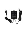 10 stuks grondspots met timer/sensor - 0,5W, rond, RVS, incl. voeding