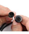 10 stuks grondspots met timer/sensor - 0,5W, rond, RVS, incl. voeding