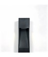 Zwarte tuinlamp - 13W, 100 cm, IP65 buiten, incl. lichtbron