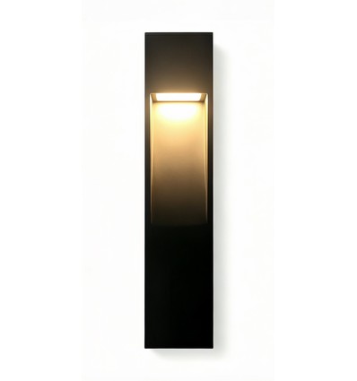 Zwarte tuinlamp - 13W, 100 cm, IP65 buiten, incl. lichtbron