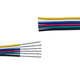 5m RGB+CCT-kabel voor LED strip - 6 × 0,35 mm², 12/24V
