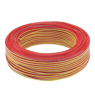 100m 1,2mm² CCT kabel - 3-aderig (16AWG), 12-24V voor LED strip