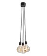 K5 Hanglamp Cluster 3xE27 Ø10 in Zwart - Nielsen Light