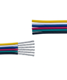 5m 1,2mm² RGBCCT kabel - 6-aderig (16AWG), 12V-24V voor LED strip
