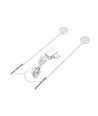 2 st. Flexibele groeilamp met grondpen - 12W, timer, 40cm