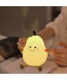 MOCHI Peer Nachtlampje voor Kinderen - Siliconen, kleurwissel + warm wit