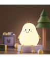 MOCHI Peer Nachtlampje voor Kinderen - Siliconen, RGB + Warm Wit