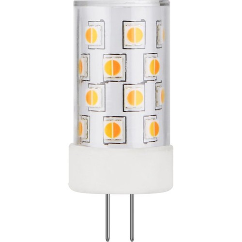 G4 3W DimToWarm LED lamp, 12V - 210lm, dimbaar, 2200K-3000K, helder glas