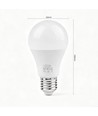 E27 9W dimbaar HiCri lamp - RA98