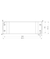 Snappy 15W / 12V DC voeding - 1.25A, IP20 binnenshuis