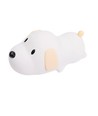 MOCHI puppy nachtlampje - Siliconen, 2-in-1, warm wit/neutraal wit, touch dimbaar