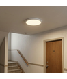 30W LED sensorlamp met noodverlichting – instelbaar watt/CCT, IP44, accu