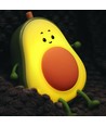MOCHI Avocado nachtlamp - Siliconen, touch dimbaar, IP20 binnen