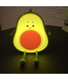 MOCHI Avocado nachtlamp - Siliconen, touch dimbaar, IP20 binnen