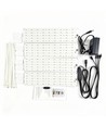 4 st. groeilampen 35W - Incl. timer, volspectrum, zonder ventilator, dimbaar, IP20