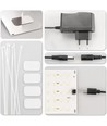 4 st. groeilampen 35W - Incl. timer, volspectrum, zonder ventilator, dimbaar, IP20