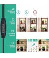 4 st. groeilampen 35W - Incl. timer, volspectrum, zonder ventilator, dimbaar, IP20