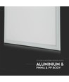 60x60 Troldtekt paneel + frame met veren - Hoogte: 12,5mm, Complete set, 36W