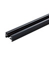 1-Fase PENDEL railsysteem - 2m, zwart, 3 lamphouders