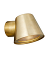 NORIK GU10 wandlamp - IP54, messing, buiten, zonder lichtbron