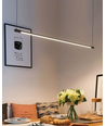 86cm dimbare eettafellamp - Zwart, 11W LED, incl. draadophanging