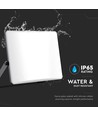 Set van 3 CCT breedstralers - 30,50,100W, 3 lichtkleuren, mat glas, werklamp, buiten