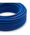 5m textielsnoer 2x0,75 mm² - 230V, blauw