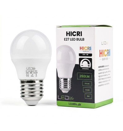 E27 5W dimbaar HiCri lamp - RA98