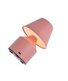 Oplaadbare LED tafellamp - Roze, touch dimbaar, 3-in-1, IP20 binnen