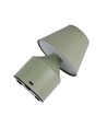Oplaadbare LED tafellamp - Groen, touch dimbaar, 3-in-1, IP20 binnen