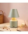 Oplaadbare LED tafellamp - Groen, touch dimbaar, 3-in-1, IP20 binnen