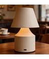 Oplaadbare LED-tafellamp - Crème, touch dimbaar, 3-in-1, IP20 binnen