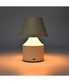Oplaadbare LED-tafellamp - Crème, touch dimbaar, 3-in-1, IP20 binnen