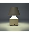 Oplaadbare LED-tafellamp - Crème, touch dimbaar, 3-in-1, IP20 binnen