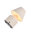 Oplaadbare LED-tafellamp - Crème, touch dimbaar, 3-in-1, IP20 binnen