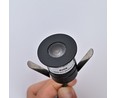 Sauna downlight zwart - 24V DC, RA93, 1,1W, 3m kabel, Gat: Ø3 cm, Afm: Ø3,5 cm