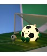 MOCHI Voetbal nachtlampje van zachte siliconen - oplaadbaar, kleurwissel + warm wit