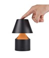 Oplaadbare LED tafellamp - Zwart, touch dimbaar, 3-in-1, IP20 binnen