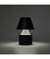 Oplaadbare LED tafellamp - Zwart, touch dimbaar, 3-in-1, IP20 binnen