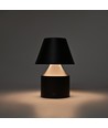 Oplaadbare LED tafellamp - Zwart, touch dimbaar, 3-in-1, IP20 binnen