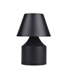 Oplaadbare LED tafellamp - Zwart, touch dimbaar, 3-in-1, IP20 binnen