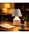 Oplaadbare LED tafellamp - Wit, touch dimbaar, 3-in-1, IP20 binnen