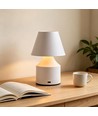 Oplaadbare LED tafellamp - Wit, touch dimbaar, 3-in-1, IP20 binnen
