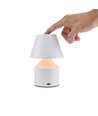 Oplaadbare LED tafellamp - Wit, touch dimbaar, 3-in-1, IP20 binnen