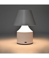 Oplaadbare LED tafellamp - Wit, touch dimbaar, 3-in-1, IP20 binnen