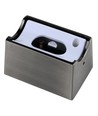 S14d fitting in metalen behuizing - Geborsteld chroom