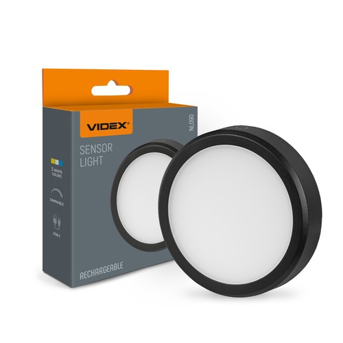 Oplaadbare sensorlamp - magnetisch, USB-C, 3 lichtkleuren